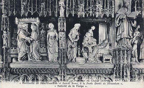 Parcours du choeur - Carte postale